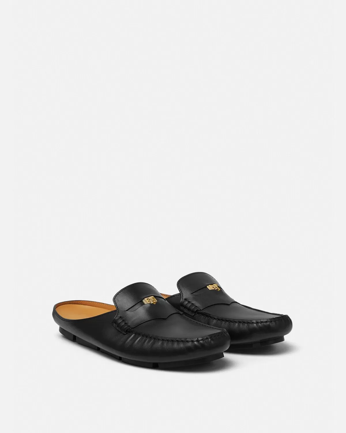 Homme Versace Mules Driver Medusa Biggie