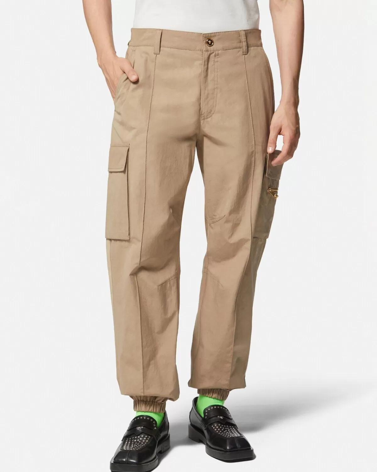 Homme Versace Pantalon Cargo