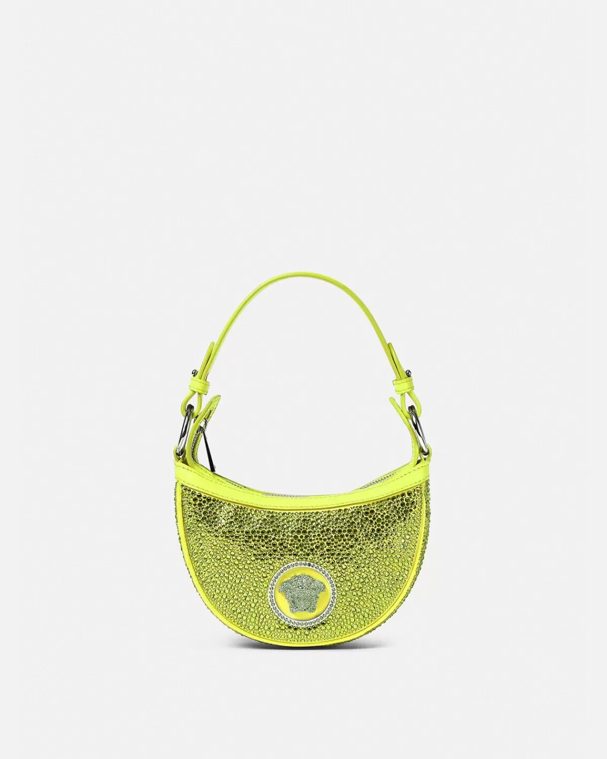 Femme Versace Petit Sac Hobo Repeat A Cristaux