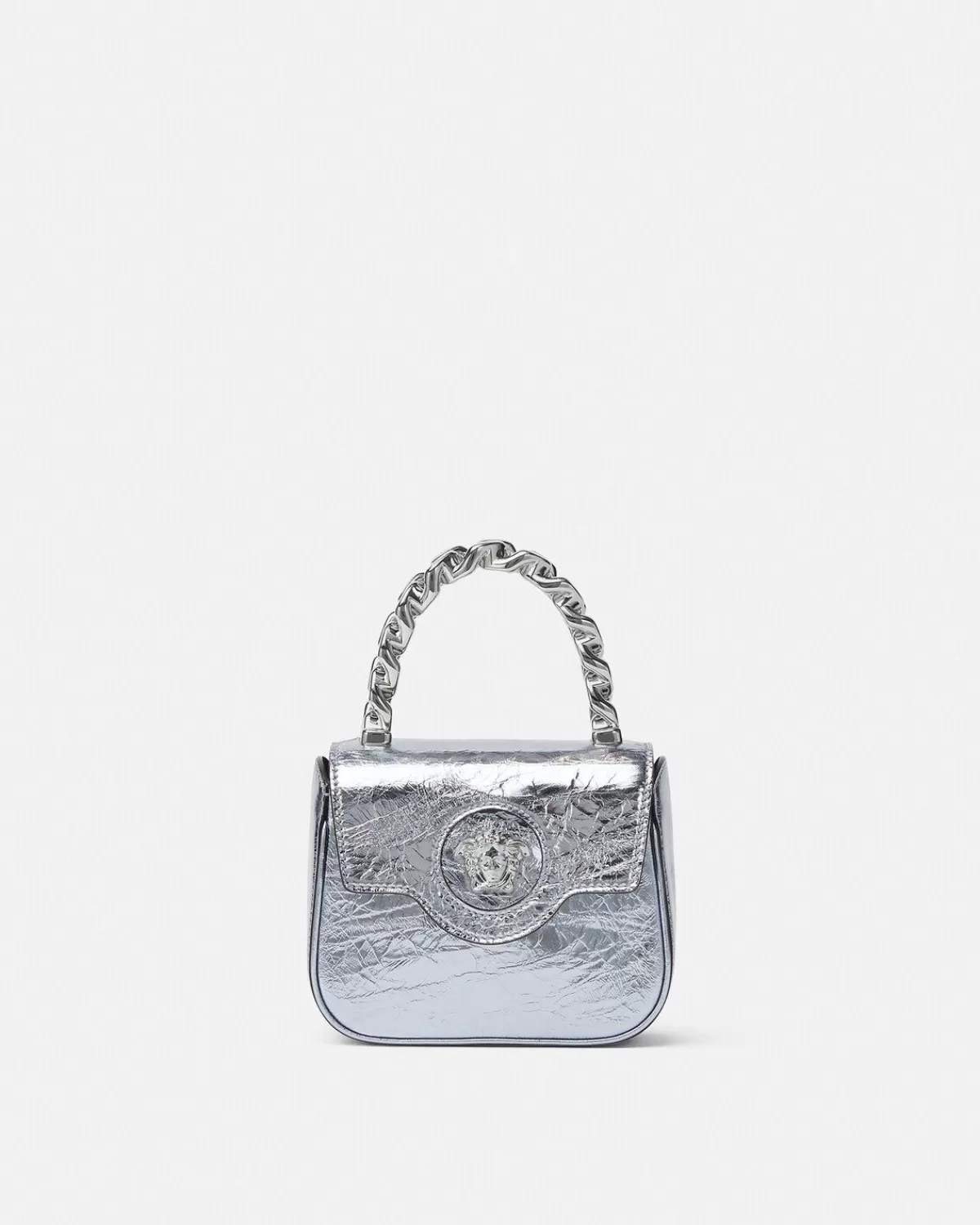 Femme Versace Petit Sac Metallise La Medusa