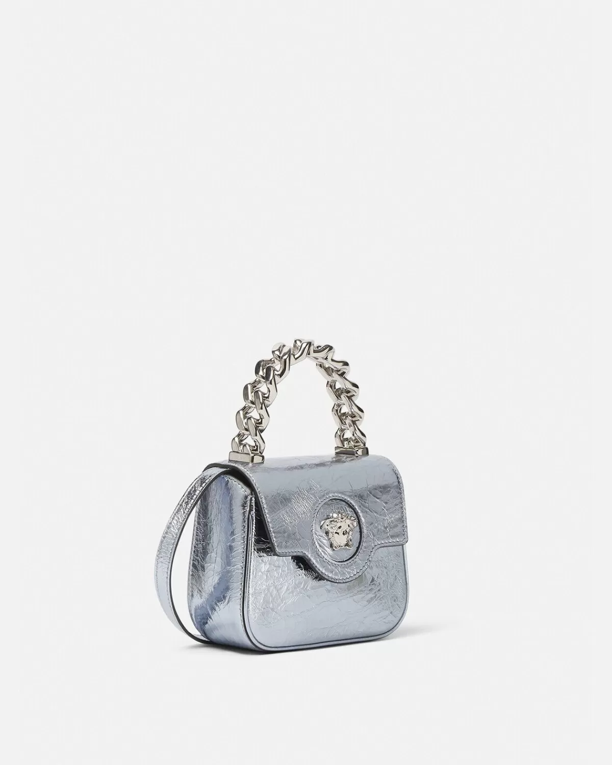 Femme Versace Petit Sac Metallise La Medusa