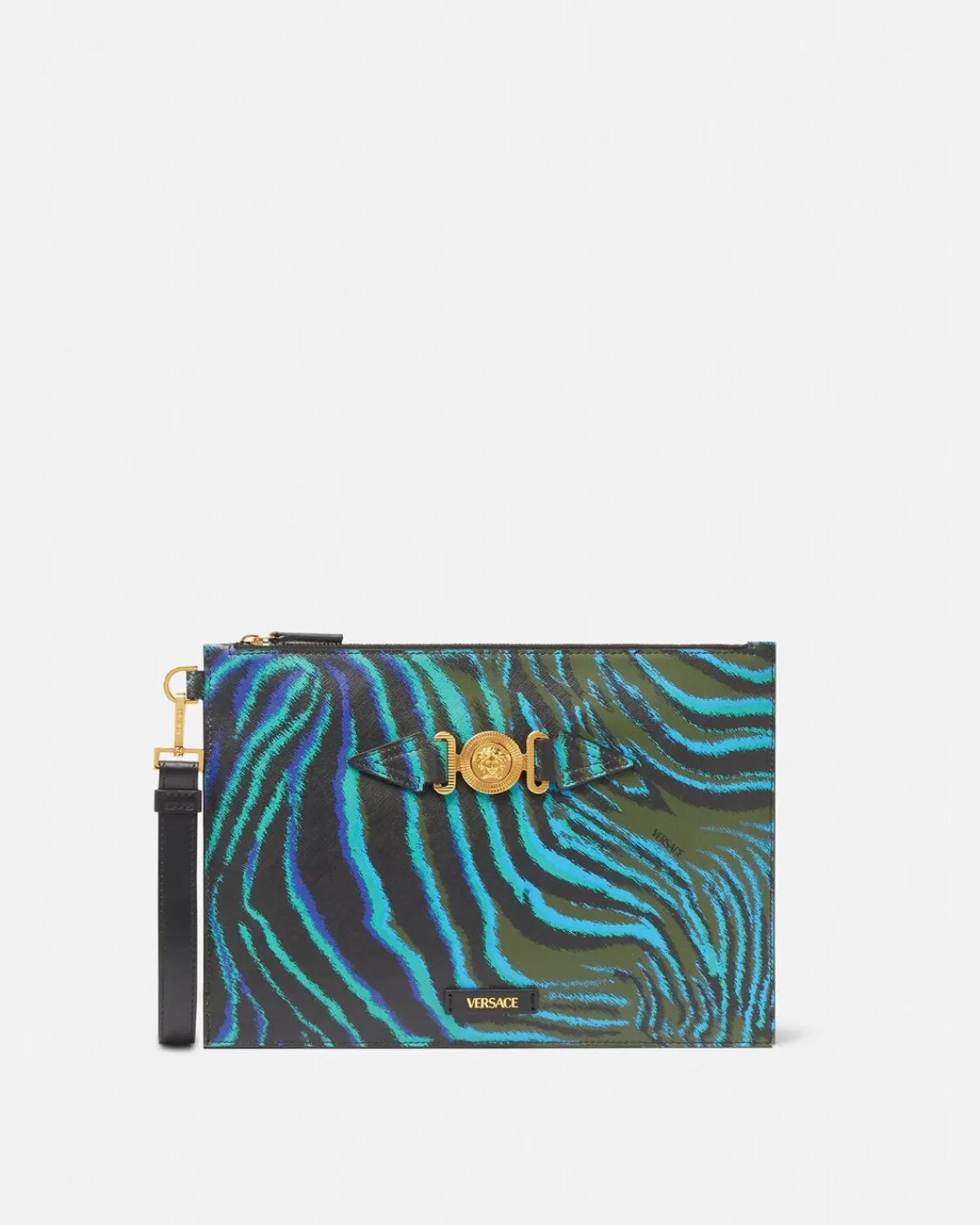 Homme Versace Pochette Medusa Biggie Tiger