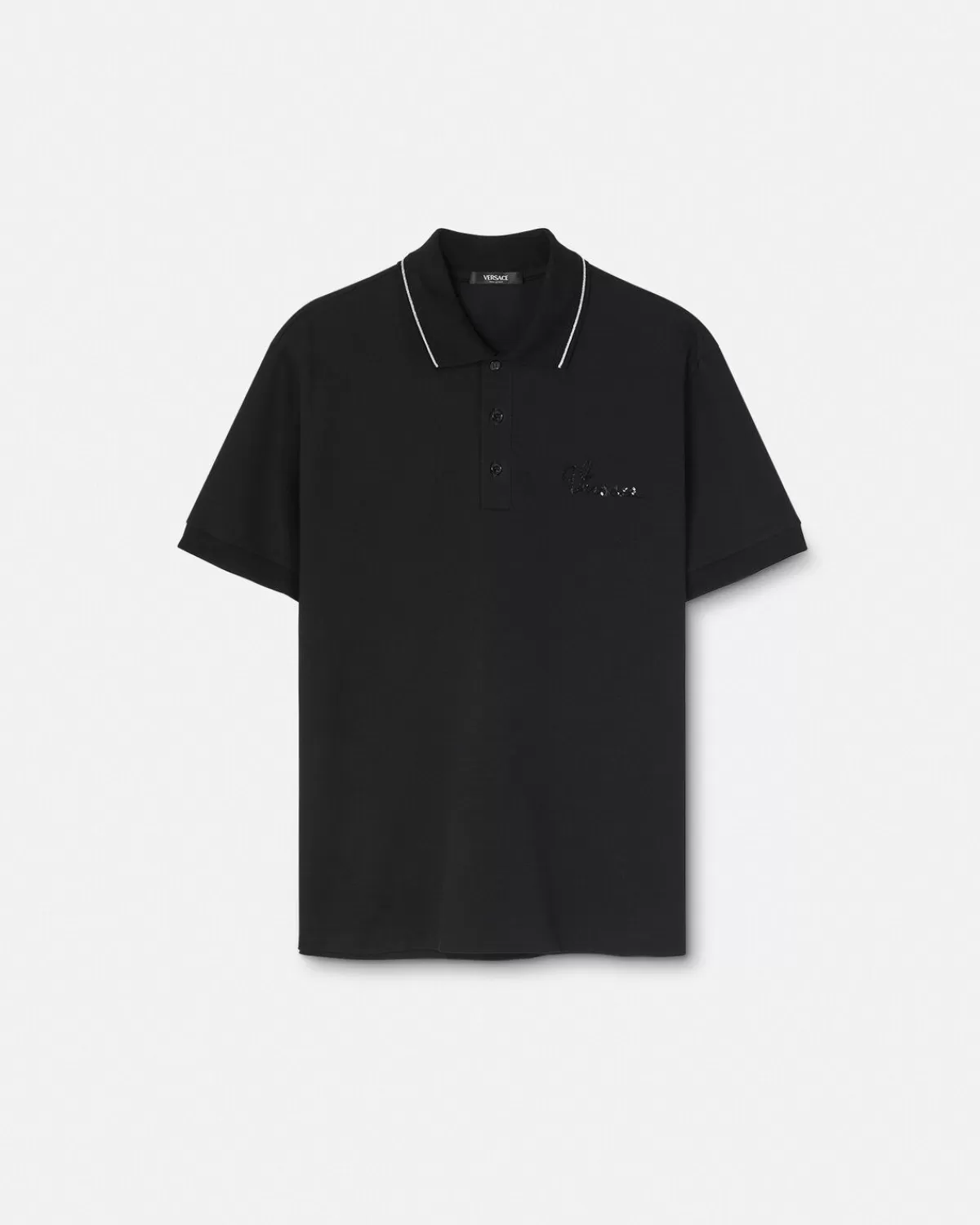 Homme Versace Polo Nautical Logo