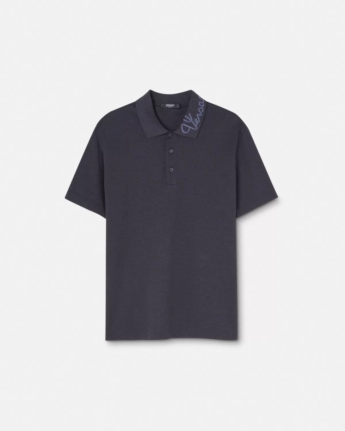 Homme Versace Polo Nautical Logo