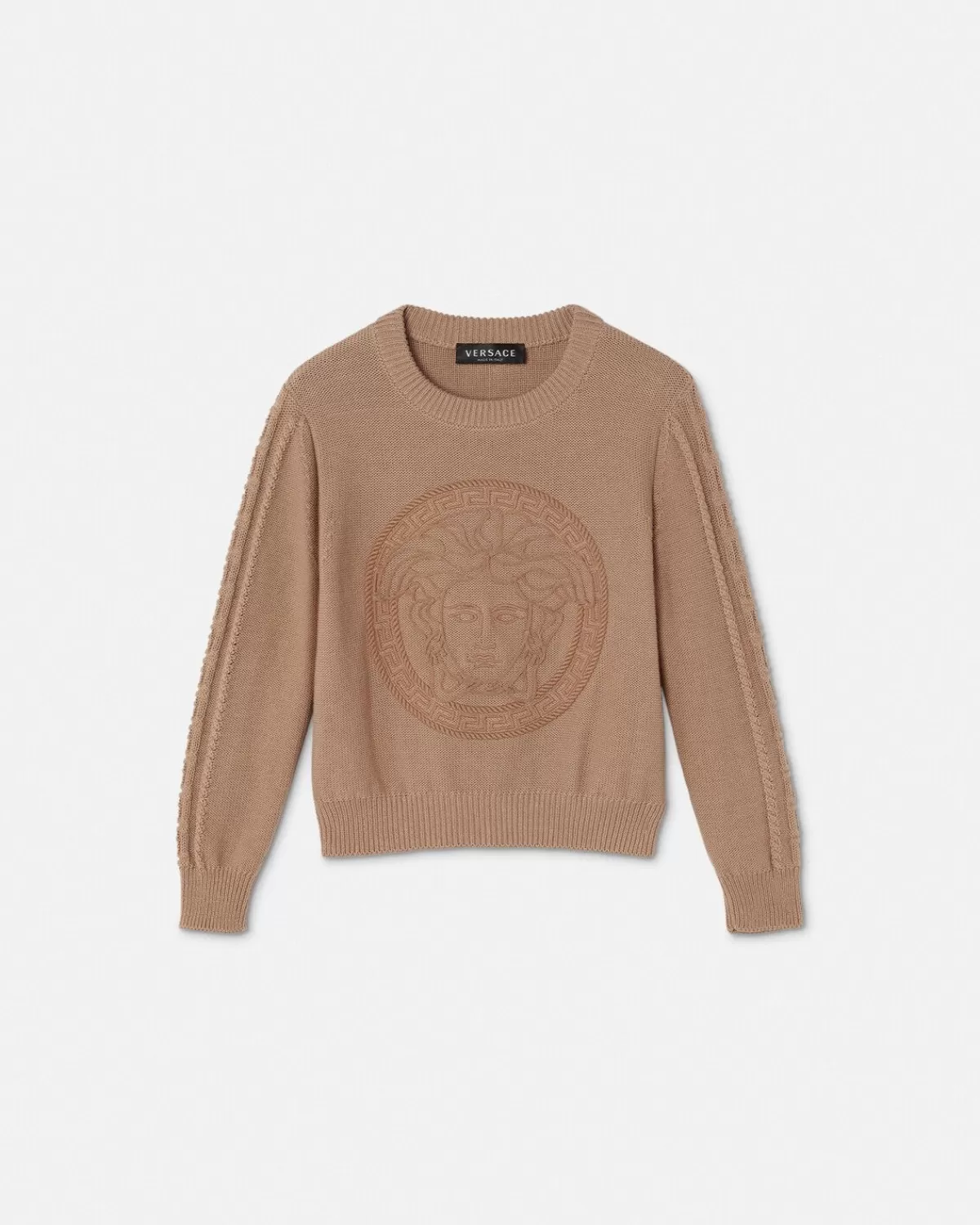 Enfant Versace Pull En Maille Medusa Kids