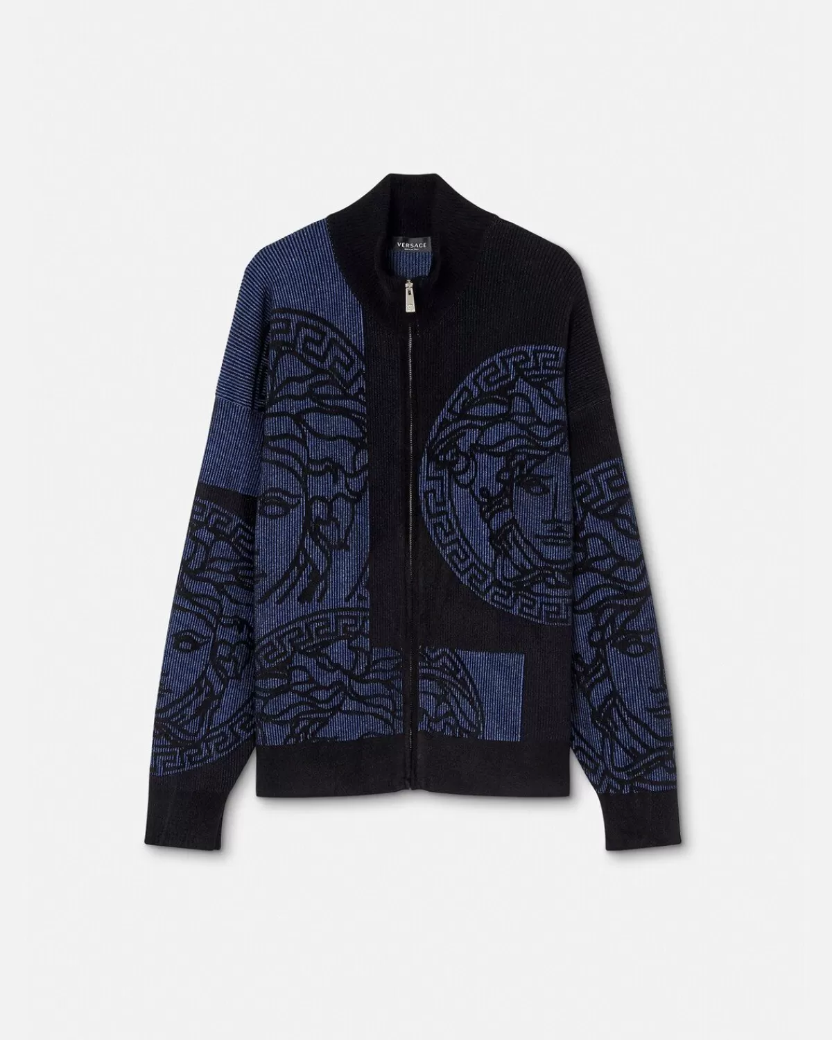 Homme Versace Pull Zippe Medusa