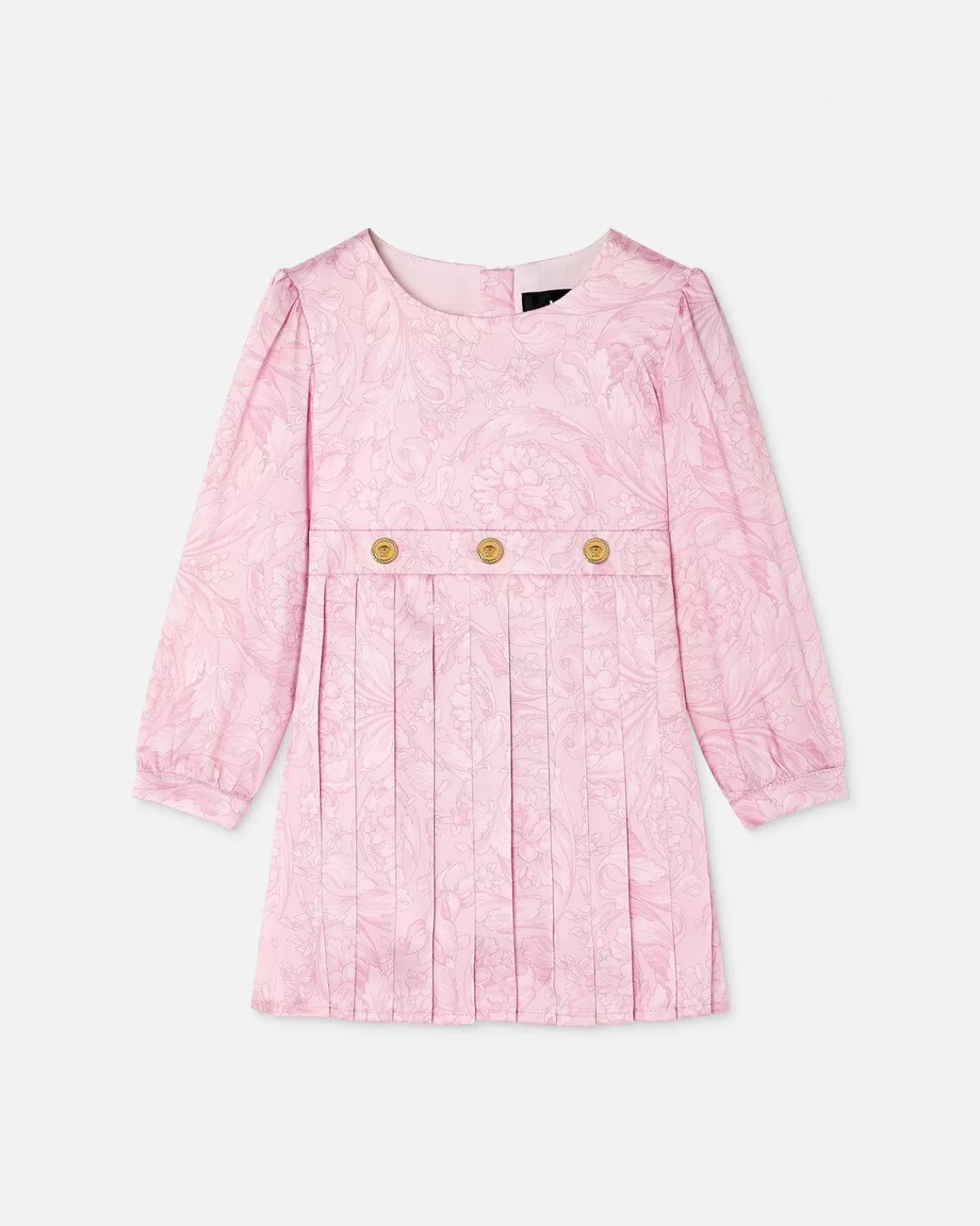 Enfant Versace Robe Plissee Barocco Baby