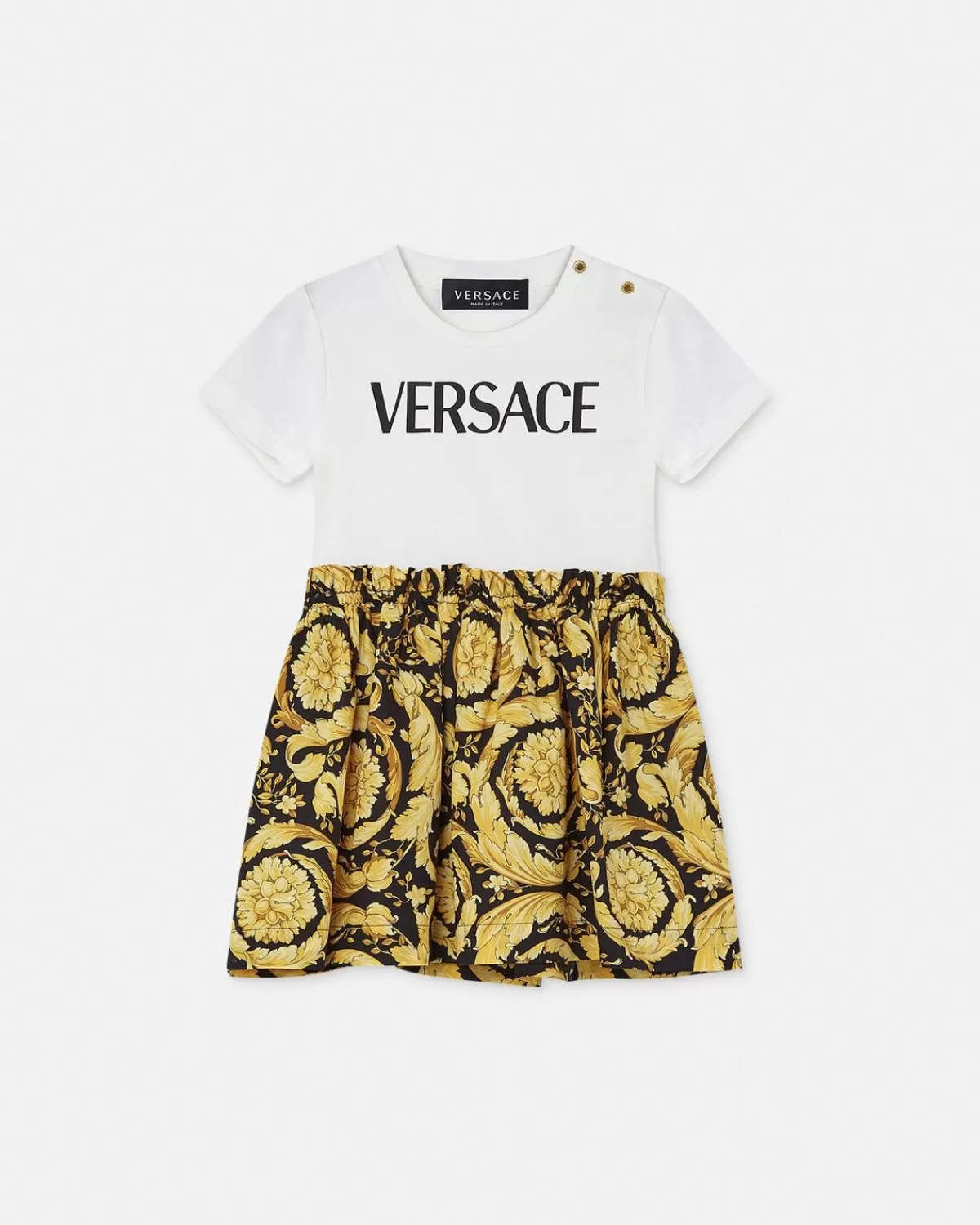 Enfant Versace Robe T-Shirt Barocco Baby