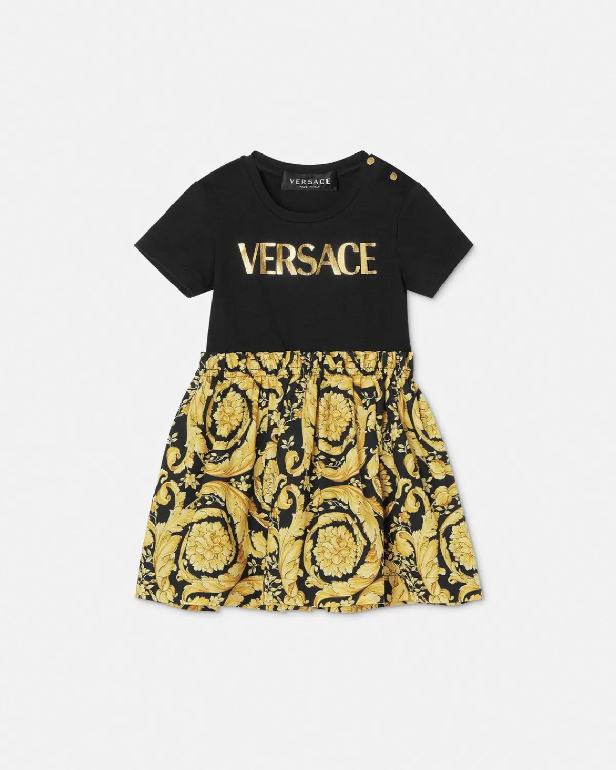 Enfant Versace Robe T-Shirt Barocco Baby