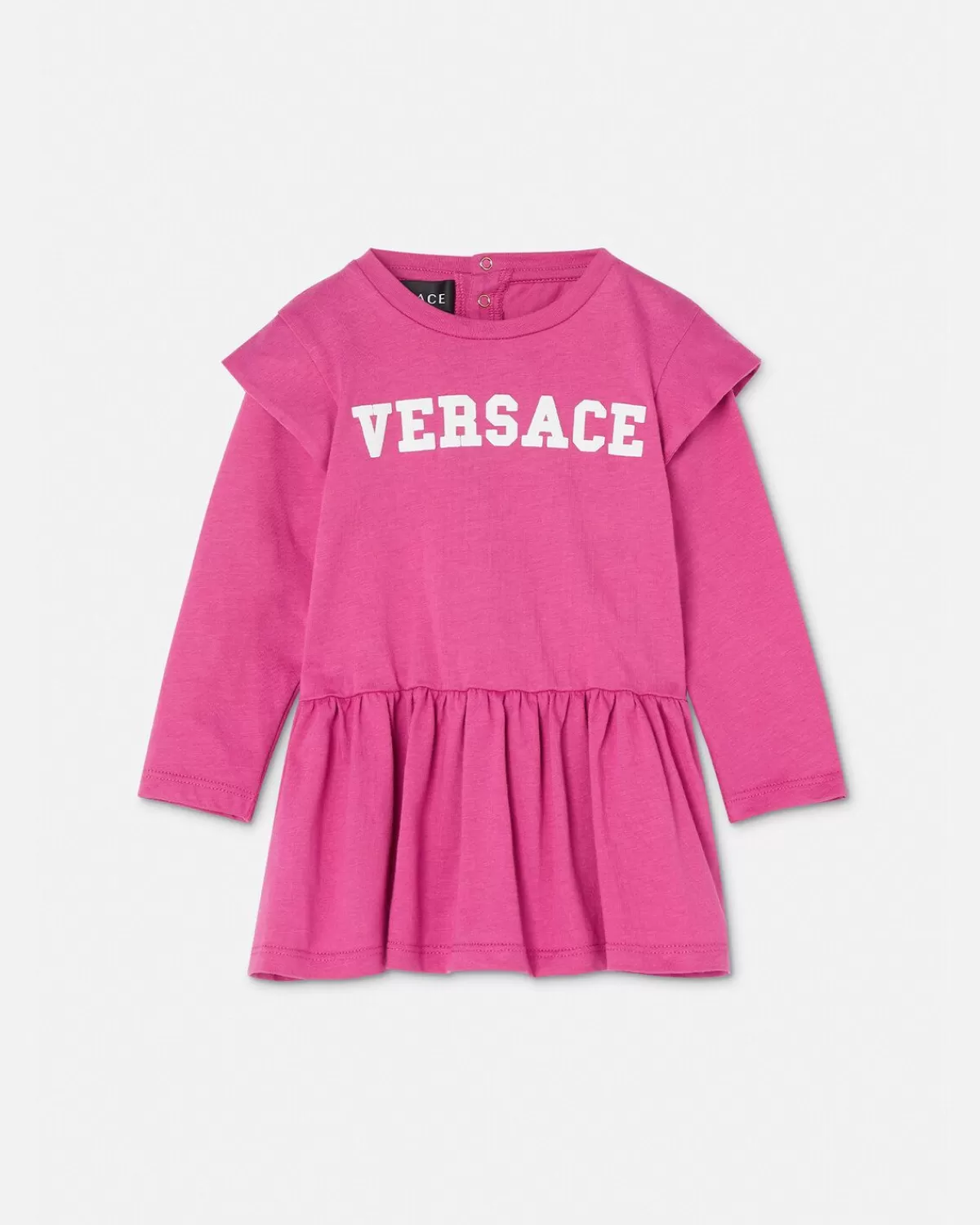 Enfant Versace Robe Varsity Logo Baby