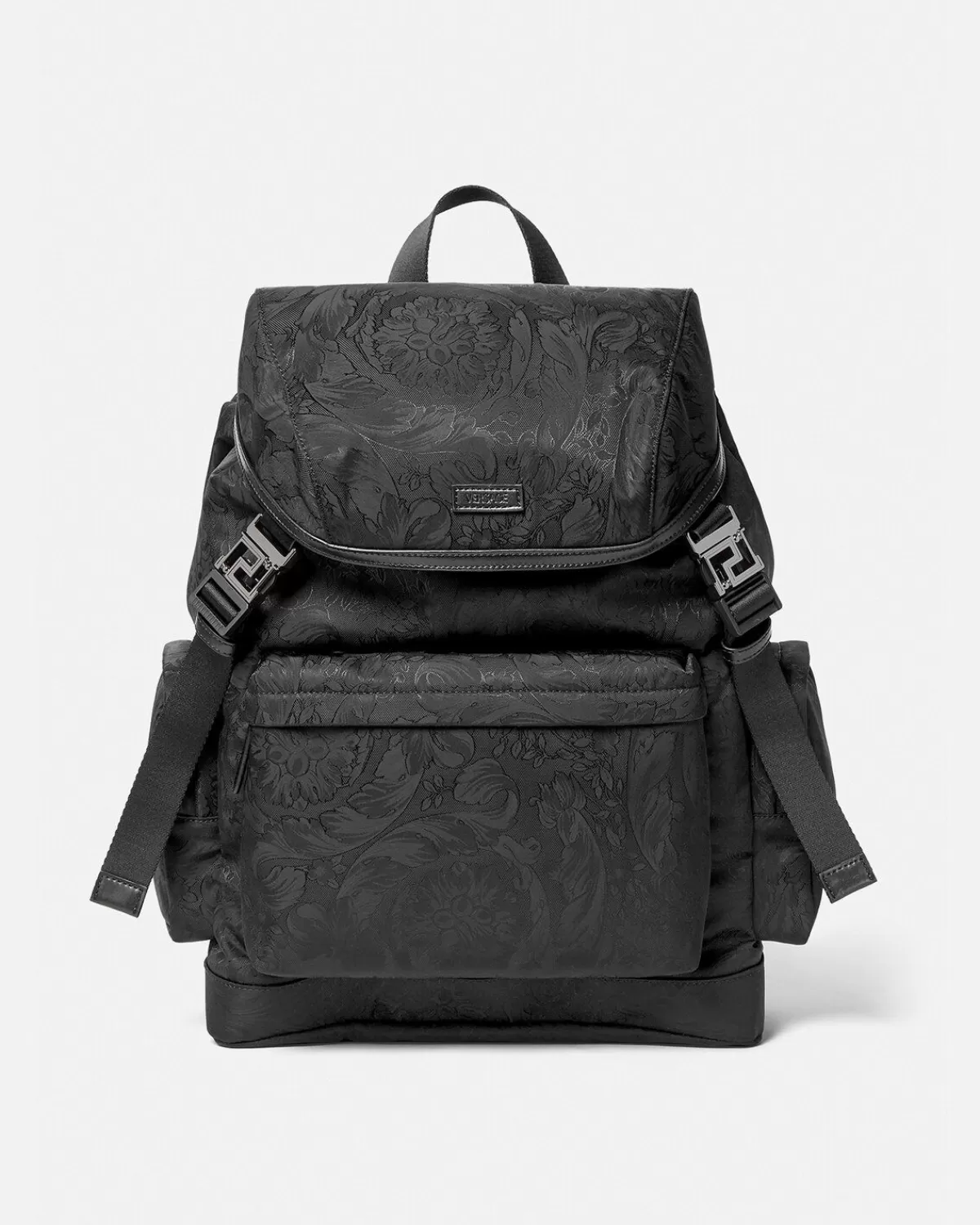 Homme Versace Sac A Dos En Jacquard Neo Nylon