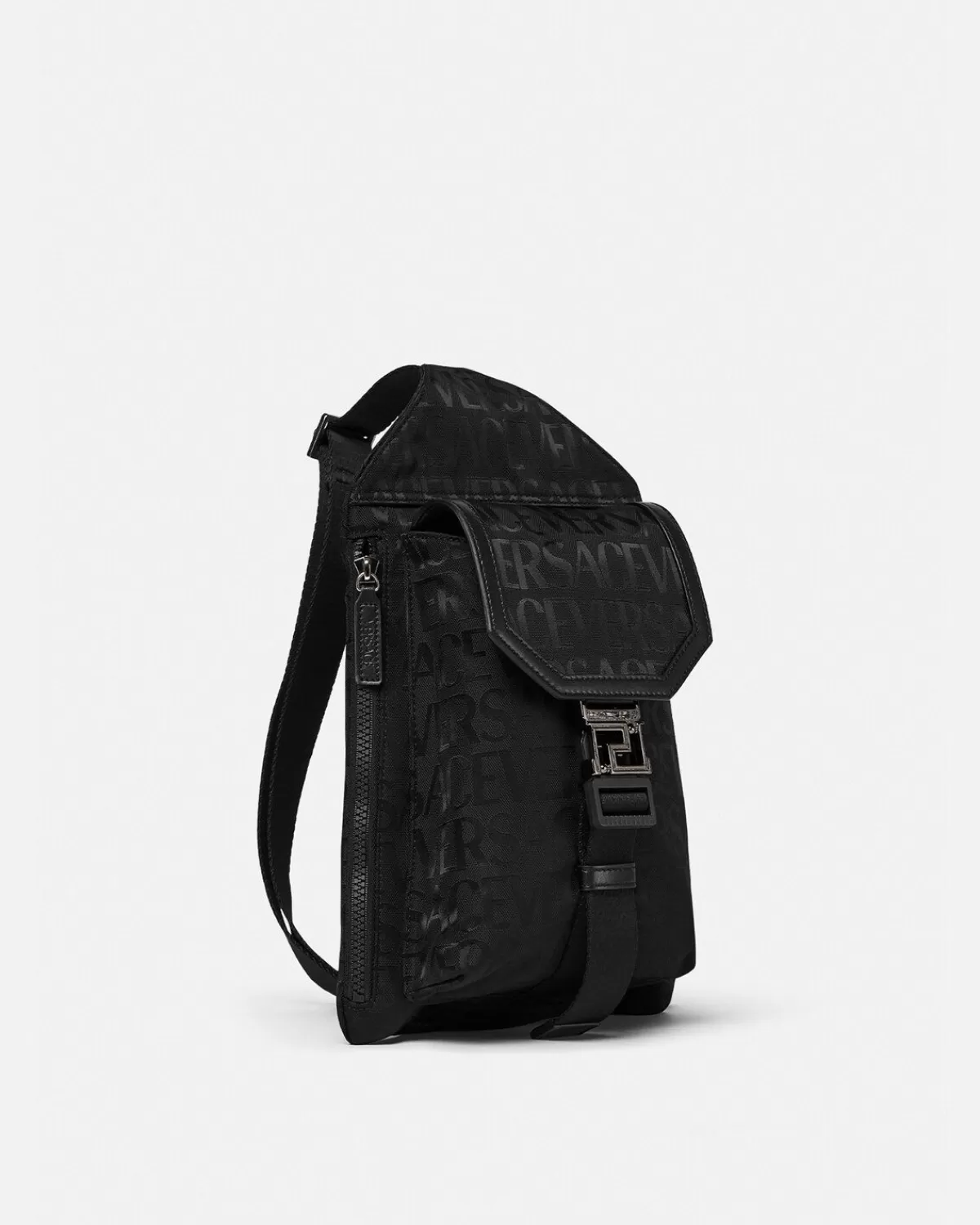 Homme Versace Sac A Dos Sling Allover Neo Nylon