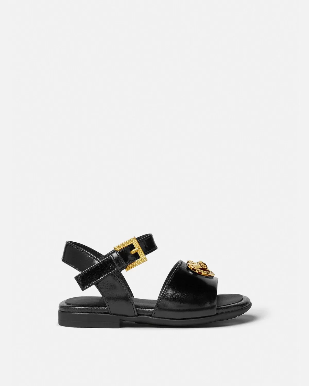 Enfant Versace Sandales Medusa Kids Coeur En Cuir