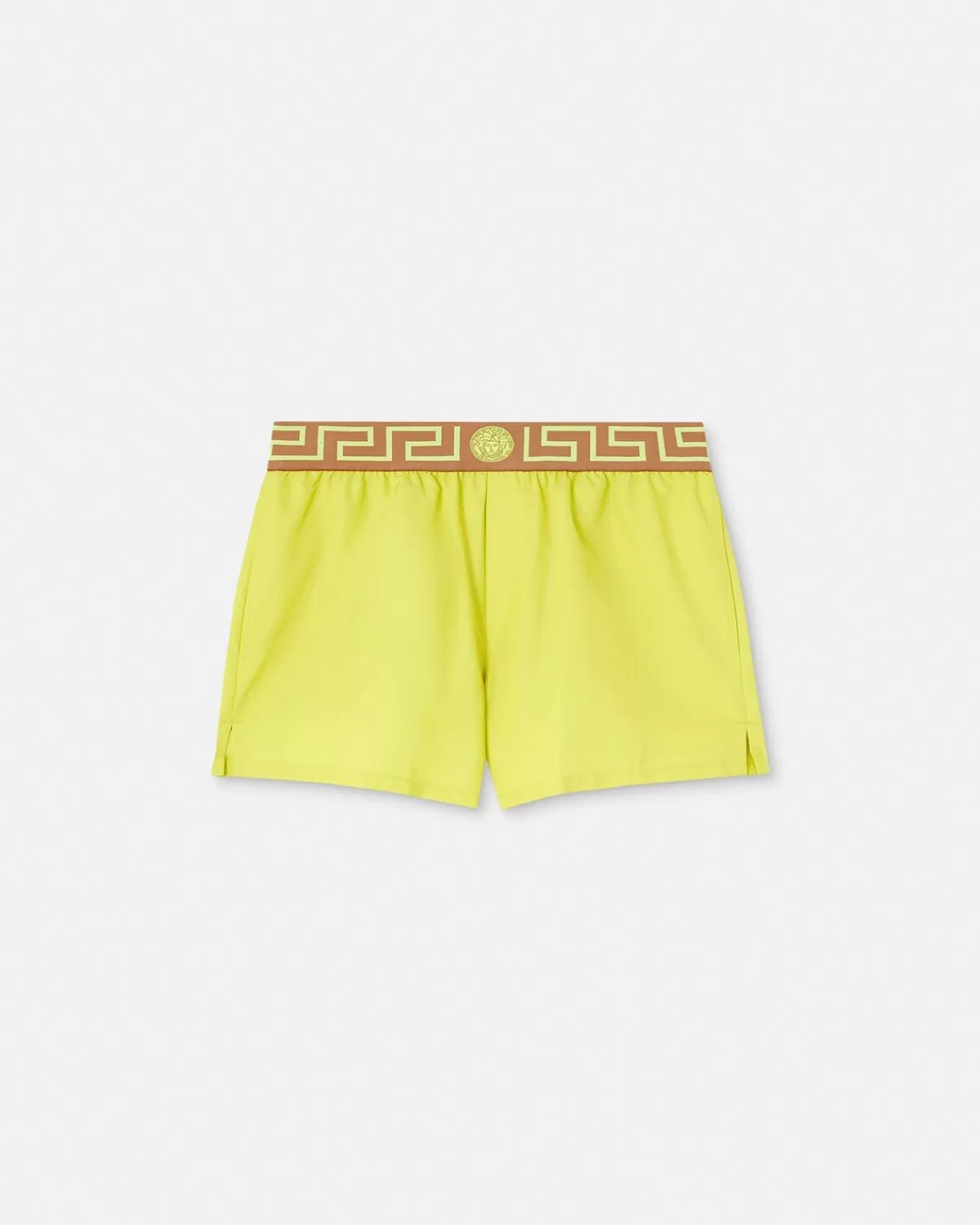 Homme Versace Short De Bain A Bordure Greca