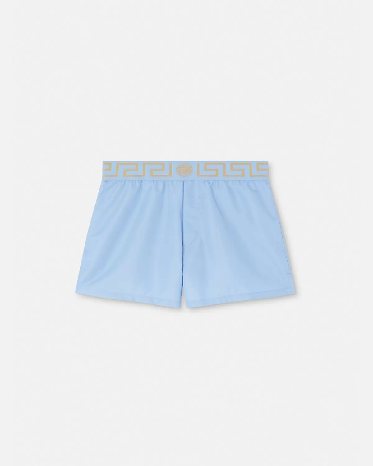 Homme Versace Short De Bain A Bordure Greca