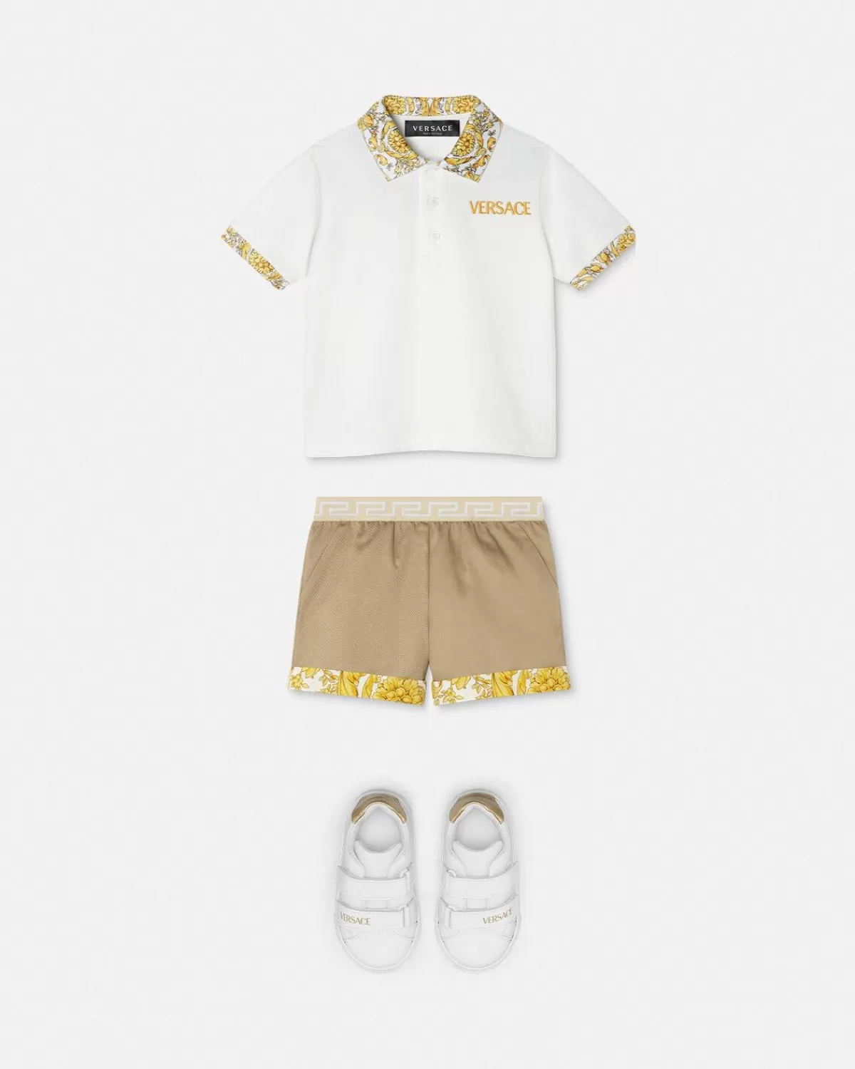 Enfant Versace Short De Bain Barocco Baby