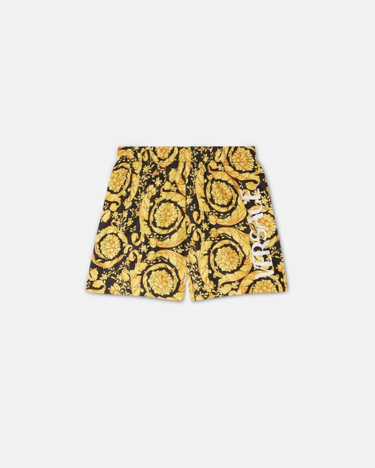 Enfant Versace Short De Bain Barocco Kids A Logo