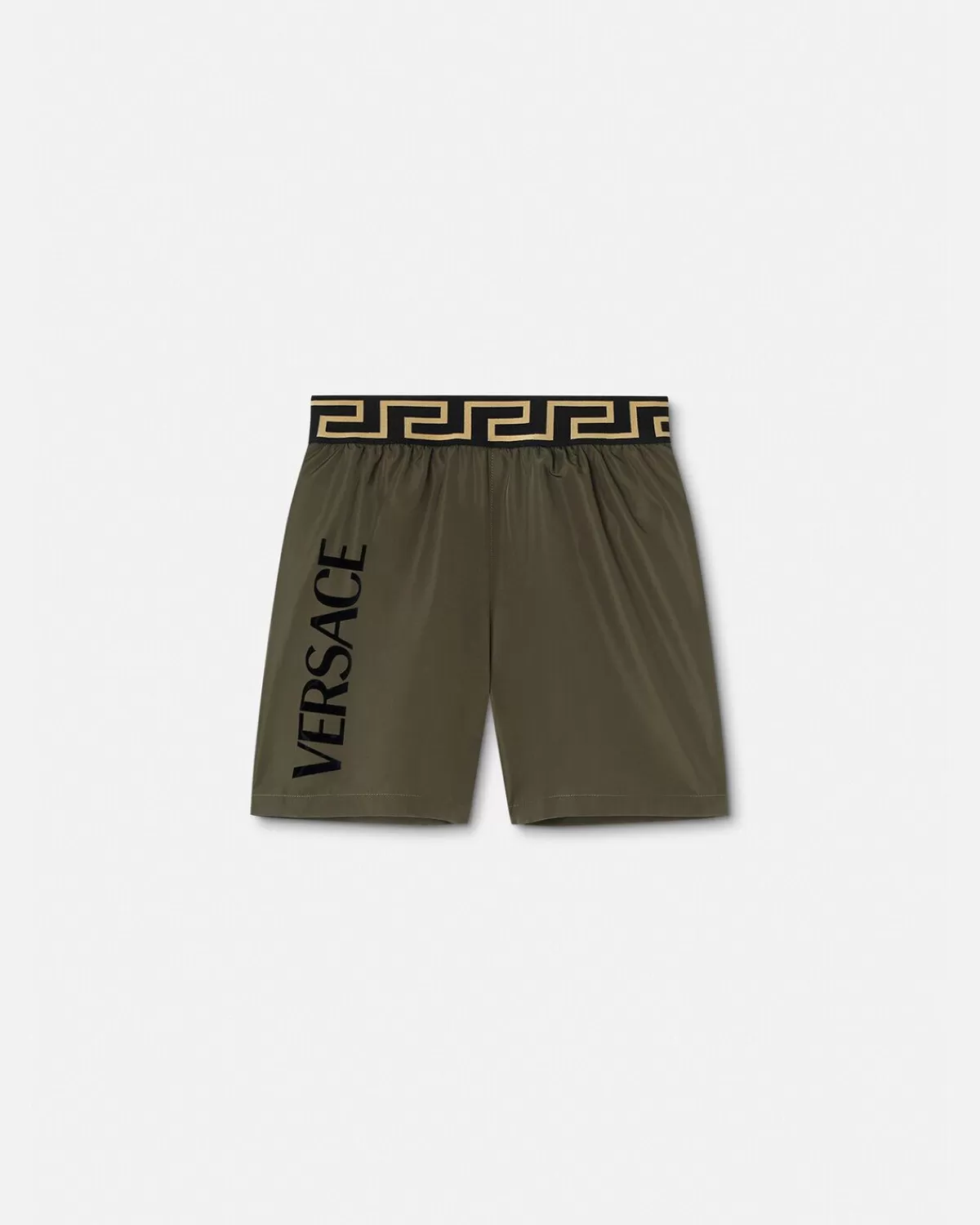 Enfant Versace Short De Bain Greca Border Kids