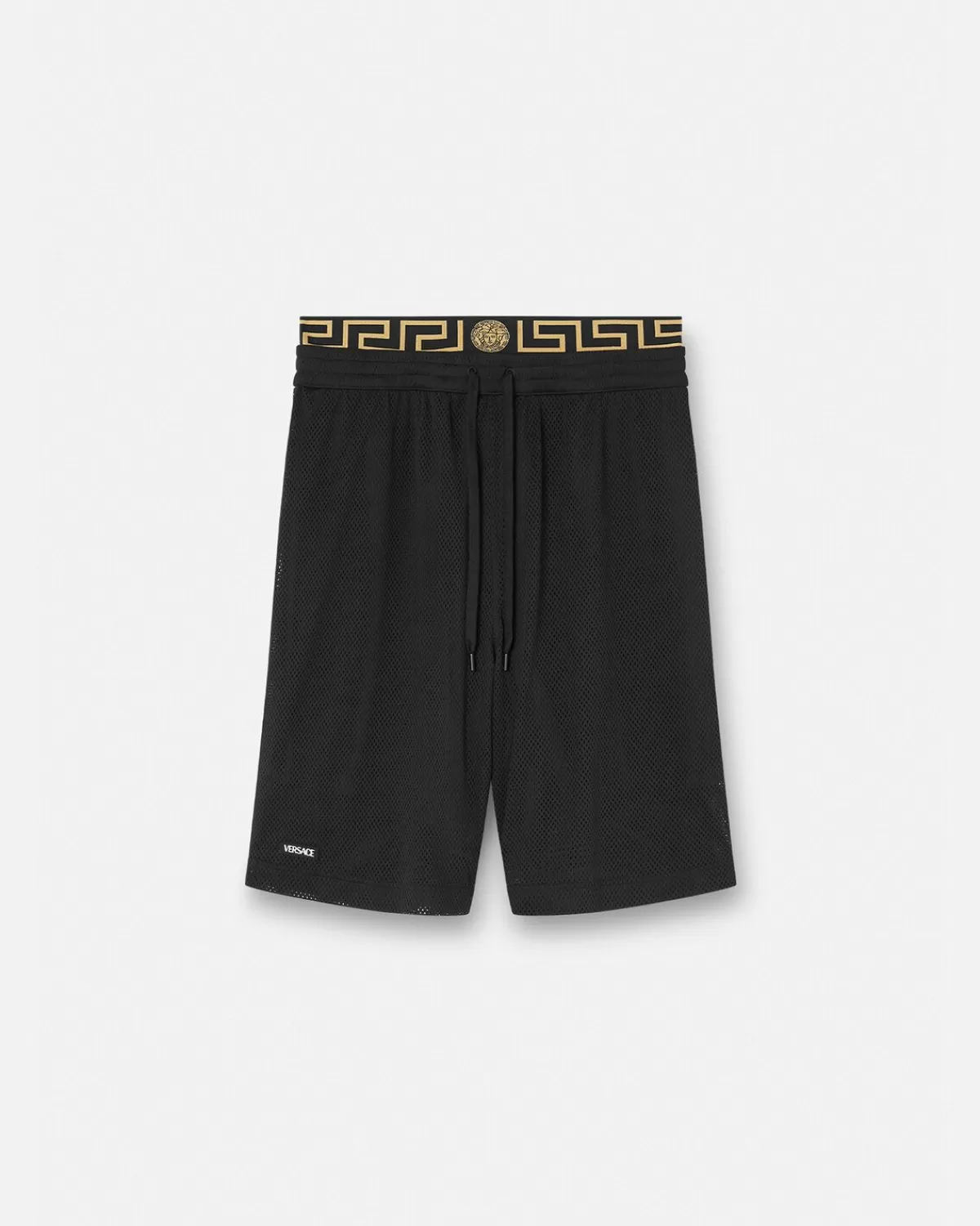 Homme Versace Short De Sport A Bordure Greca