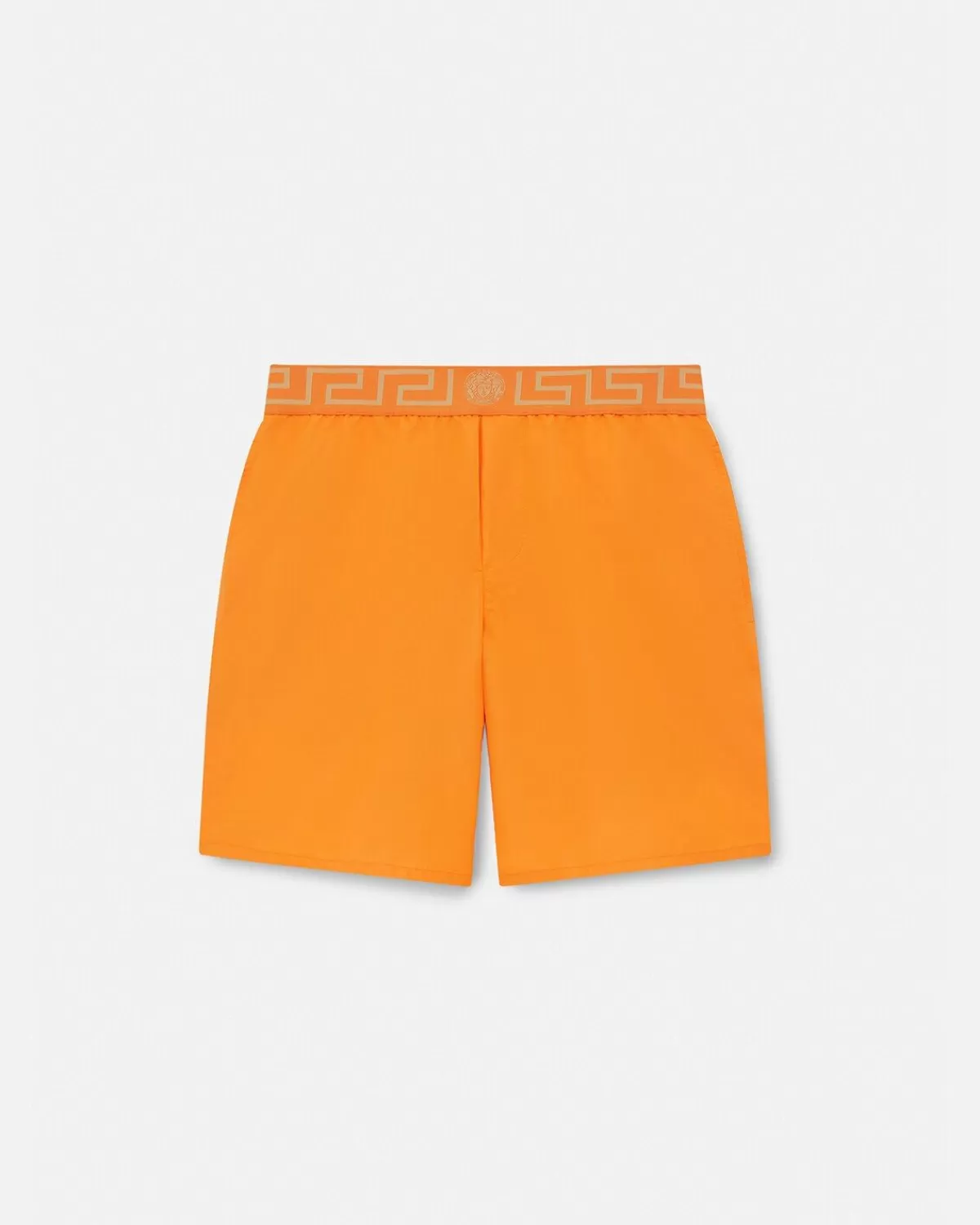 Homme Versace Short De Surf A Bordure Greca