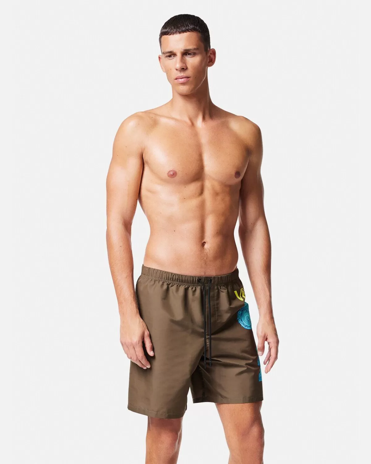 Homme Versace Short De Surf La Colonna