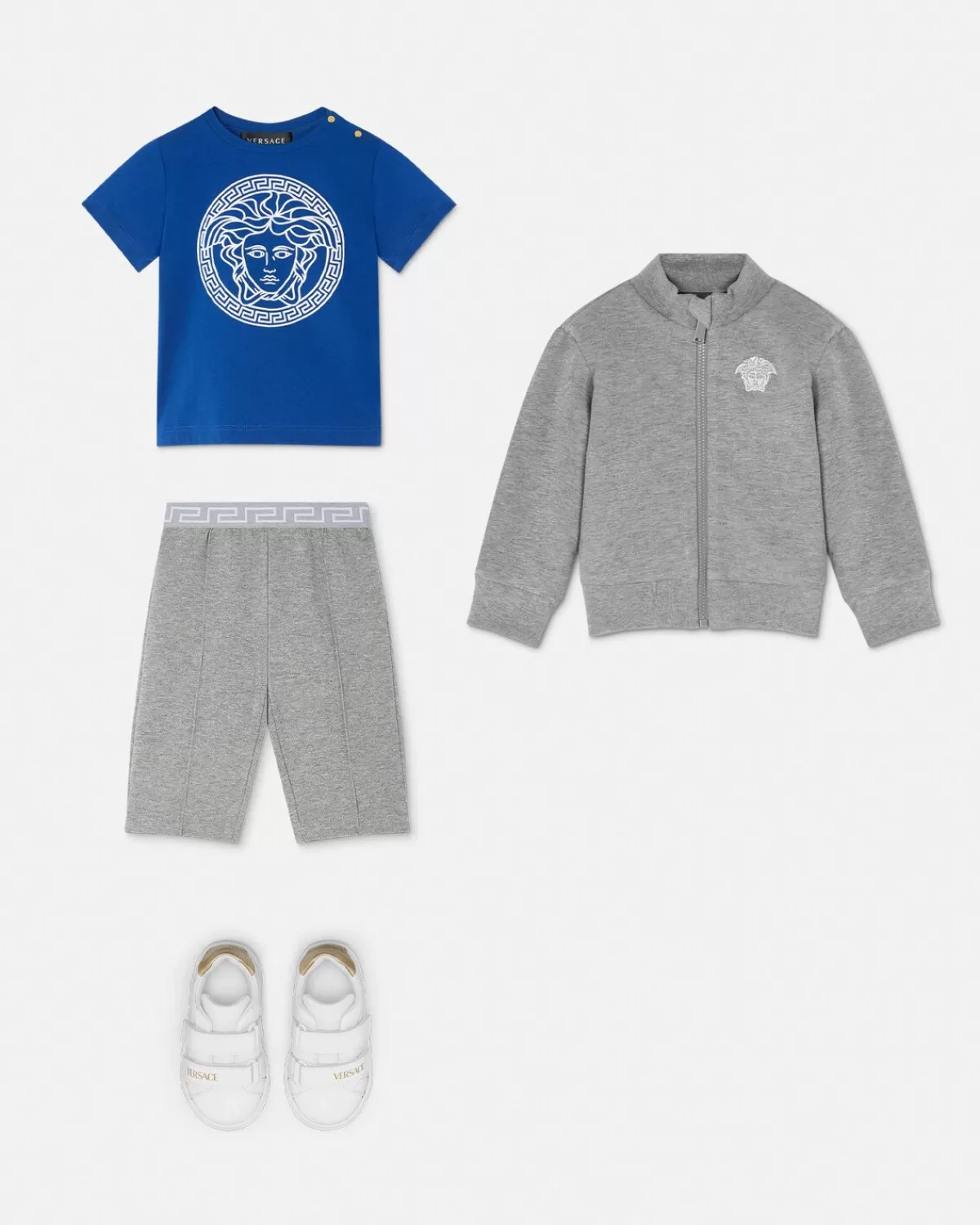 Enfant Versace Sweat Medusa Baby Avec Broderie