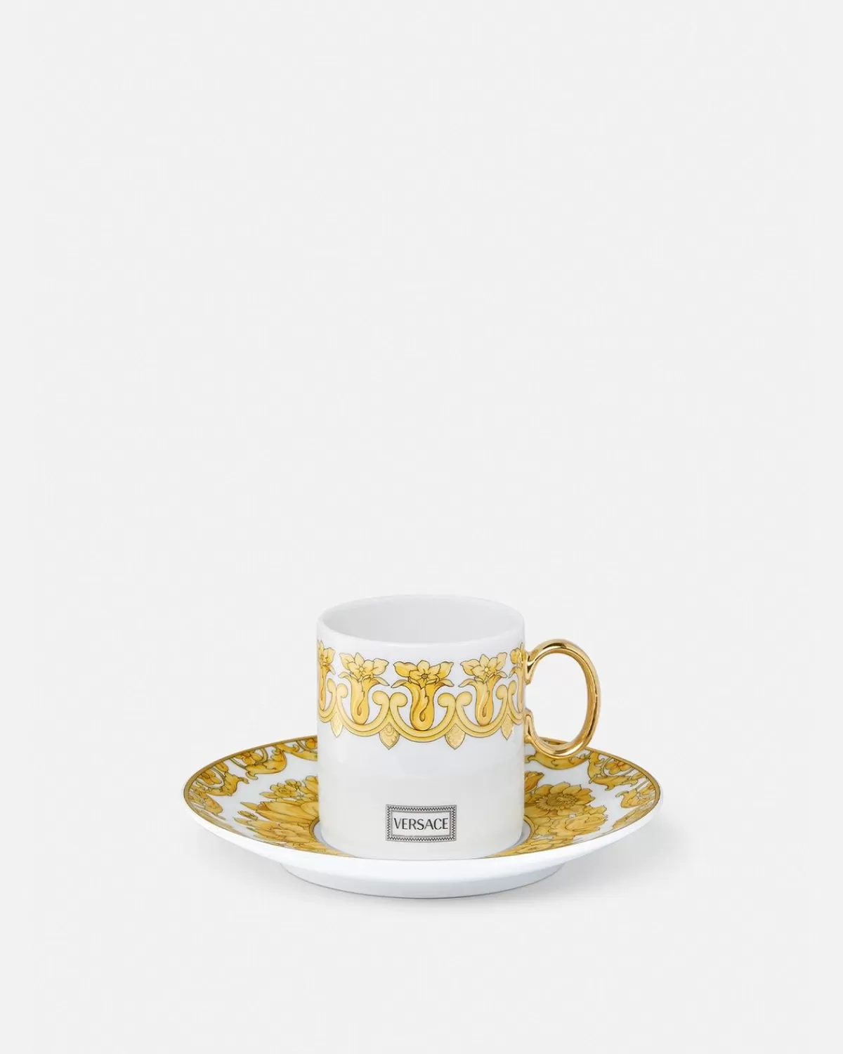 Versace Tasse A Expresso Et Soucoupe Medusa Rhapsody