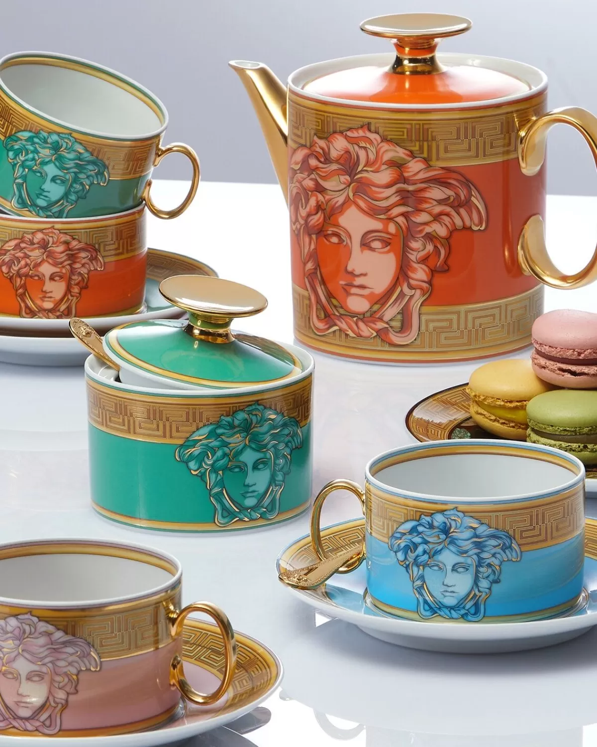 Versace Tasse Et Soucoupe Medusa Amplified