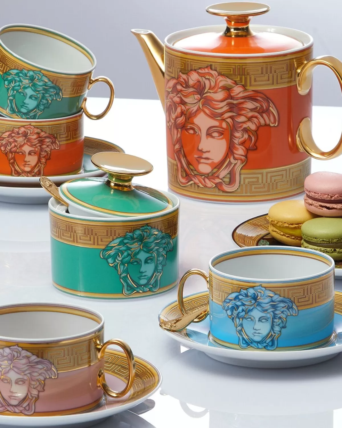 Versace Tasse Et Soucoupe Medusa Amplified