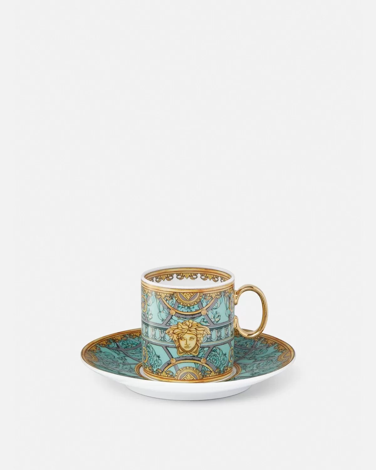 Versace Tasse Et Soucoupe Scala Del Palazzo Verde