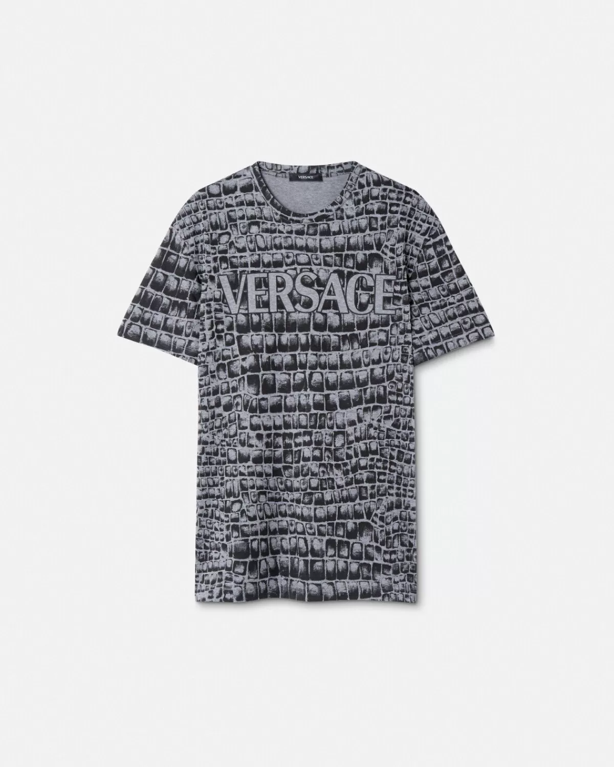 Homme Versace T-Shirt Avec Logo Coccodrillo