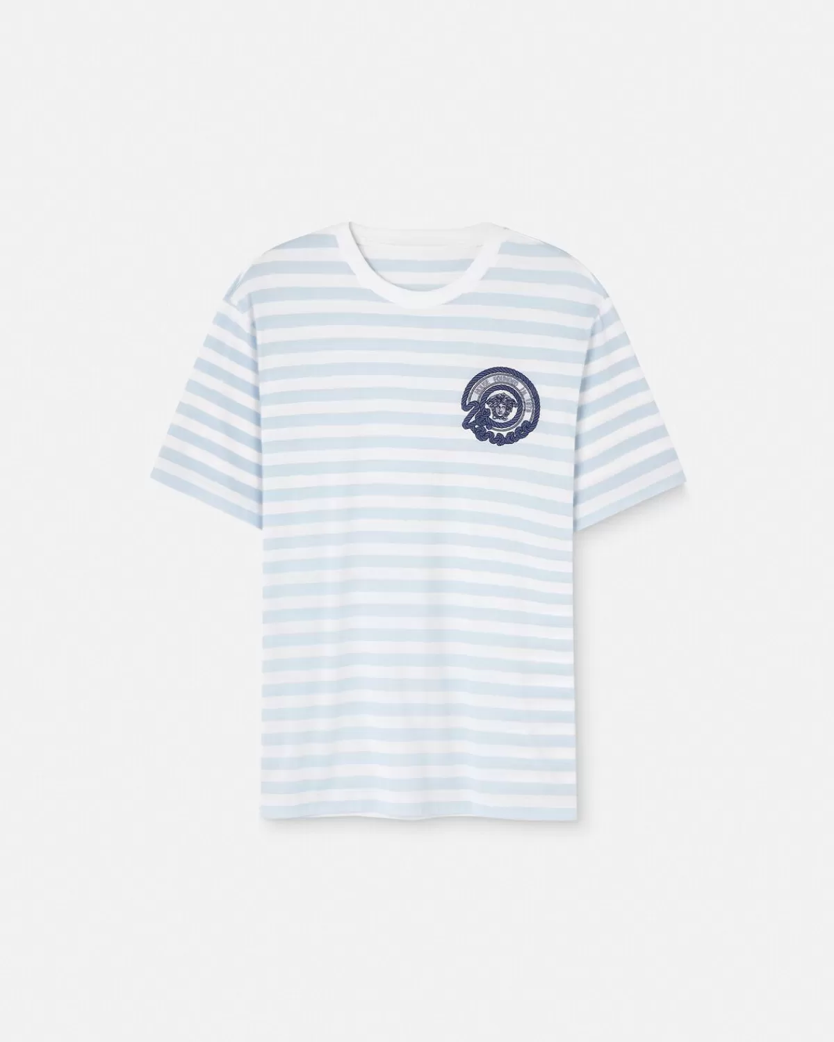 Homme Versace T-Shirt Nautical Stripe