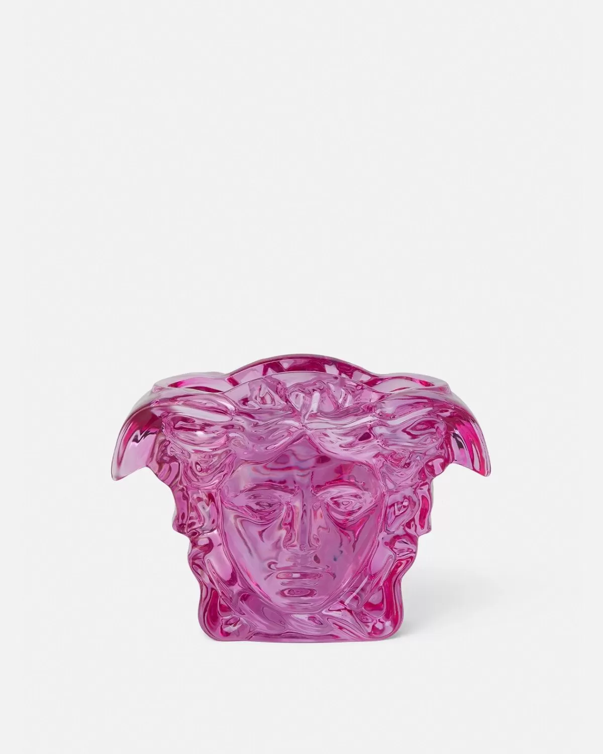 Versace Vase En Cristal Medusa Grande 19 Cm