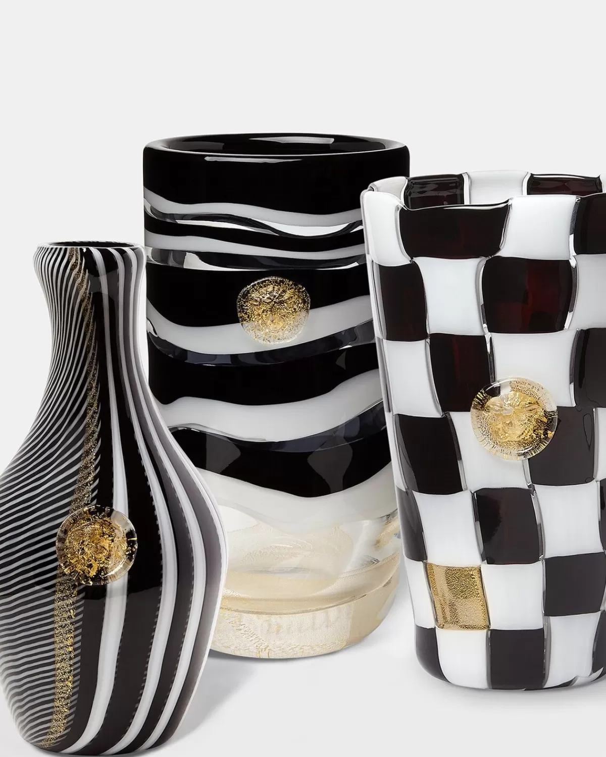 Versace Vase Gessato Venini